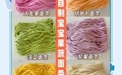 宝宝彩色手工面条怎么做才好看又好吃？