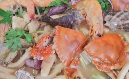 海鲜烩饼视频图片怎么做？