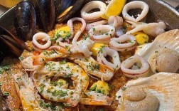 西班牙海鲜烩饭虽简单，海鲜鲜味如何融入？