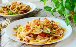 海鲜意面白汁怎么做？