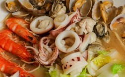 海鲜面该放哪些海鲜？