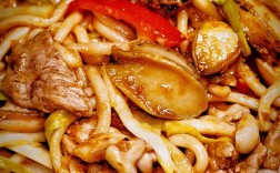 海鲜乌冬炒面怎么做才好看？