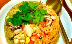 海鲜烤米饭的做法大全