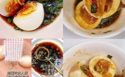 白煮鸡蛋配管海鲜酱油