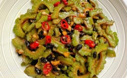 家常炒苦瓜图片有哪些家常做法？
