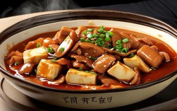 家常猪肉炖豆腐，家常猪肉炖豆腐分条