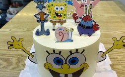 海绵宝宝蛋糕怎么做出来的场景效果？