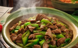 尖椒炒牛肉的做法大全家常做法