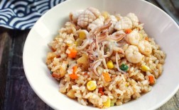 海鲜炒饭为何要插淡菜？