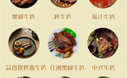 牛扒的做法大全家常菜