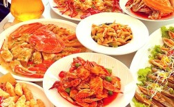 晚餐海鲜美食图片大全