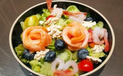 海鲜蔬菜沙拉图片有哪些创意做法？