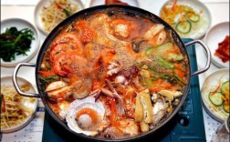 泡菜海鲜锅图片视频，做法步骤有哪些？