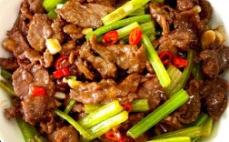 芹菜炒牛肉的做法大全家常