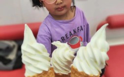 宝宝吃冰激凌图片大全