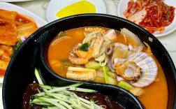 韩国辣酱海鲜面怎么做？