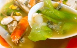 海鲜汤 梭子蟹 丝瓜