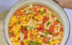 西红柿海鲜菇瘦肉炒，怎么炒更鲜嫩入味？