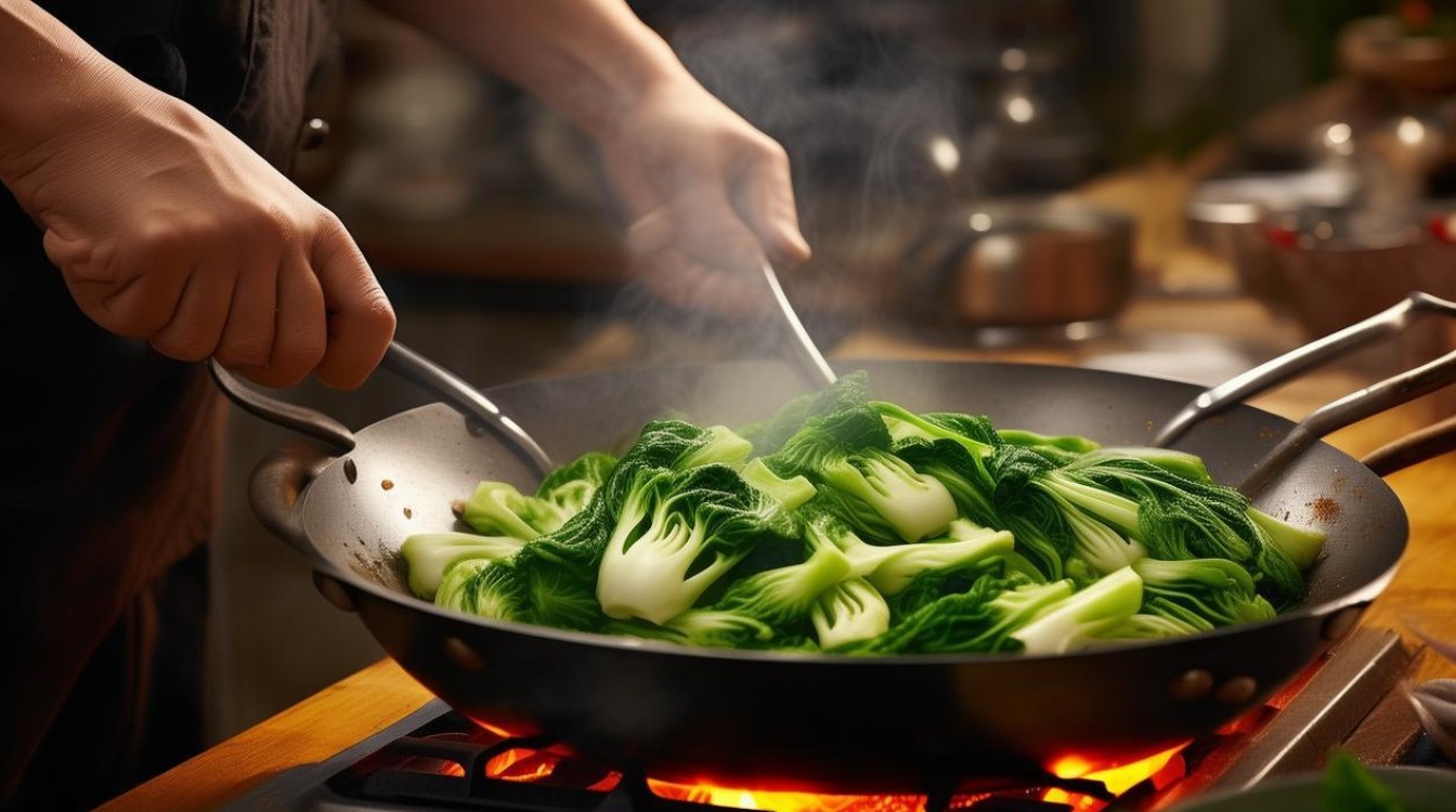 炝炒娃娃菜怎么做？家常做法简单又下饭！-图2