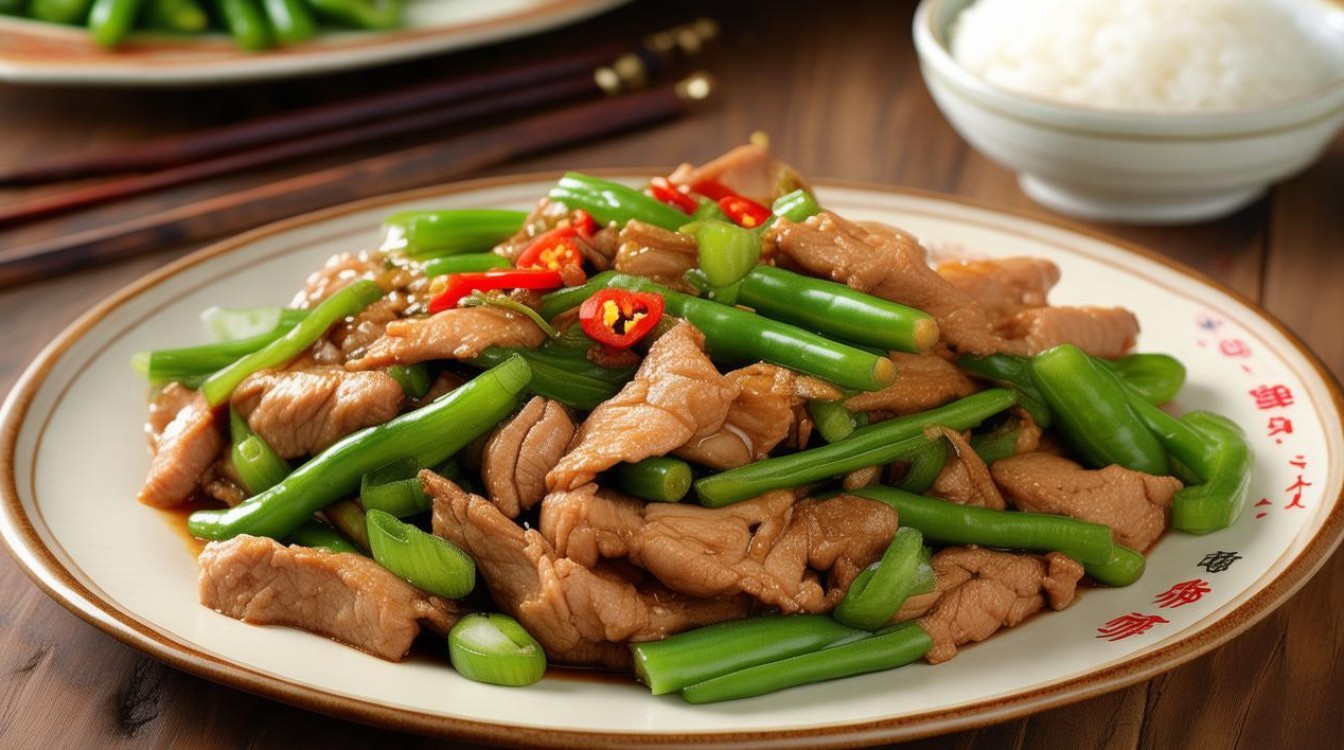 家常酸豆角炒肉怎么做才开胃下饭？-图1