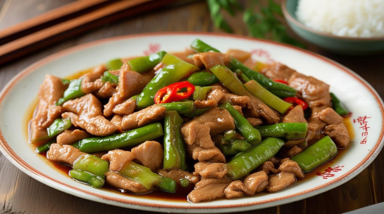家常酸豆角炒肉怎么做才开胃下饭？-图2