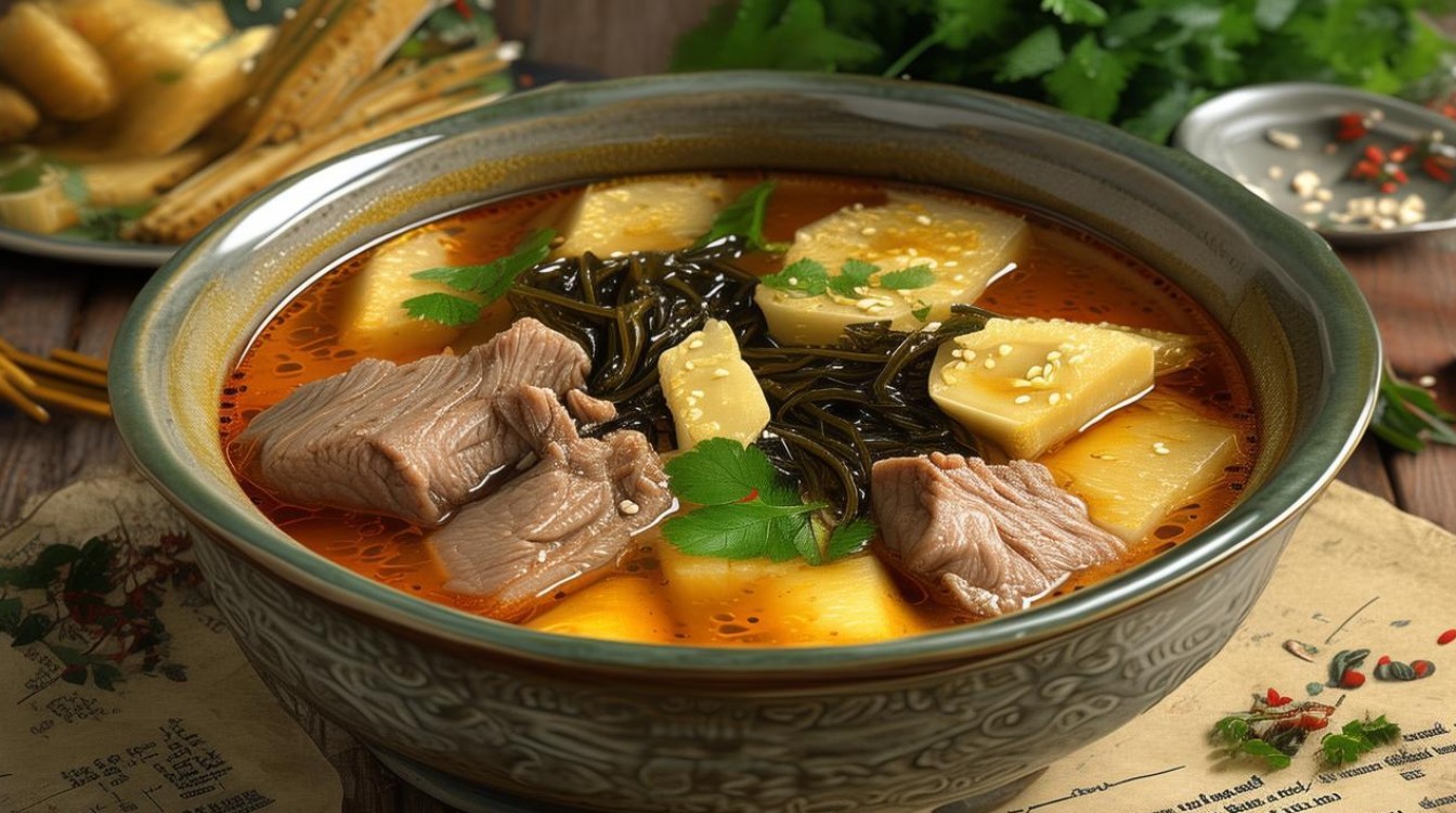 如何制作美味的排骨冬瓜海带汤？-图4