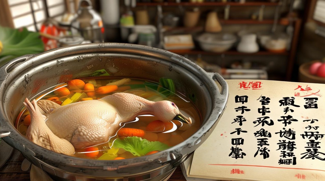 如何在家轻松做出美味的砂锅鸭汤？-图1