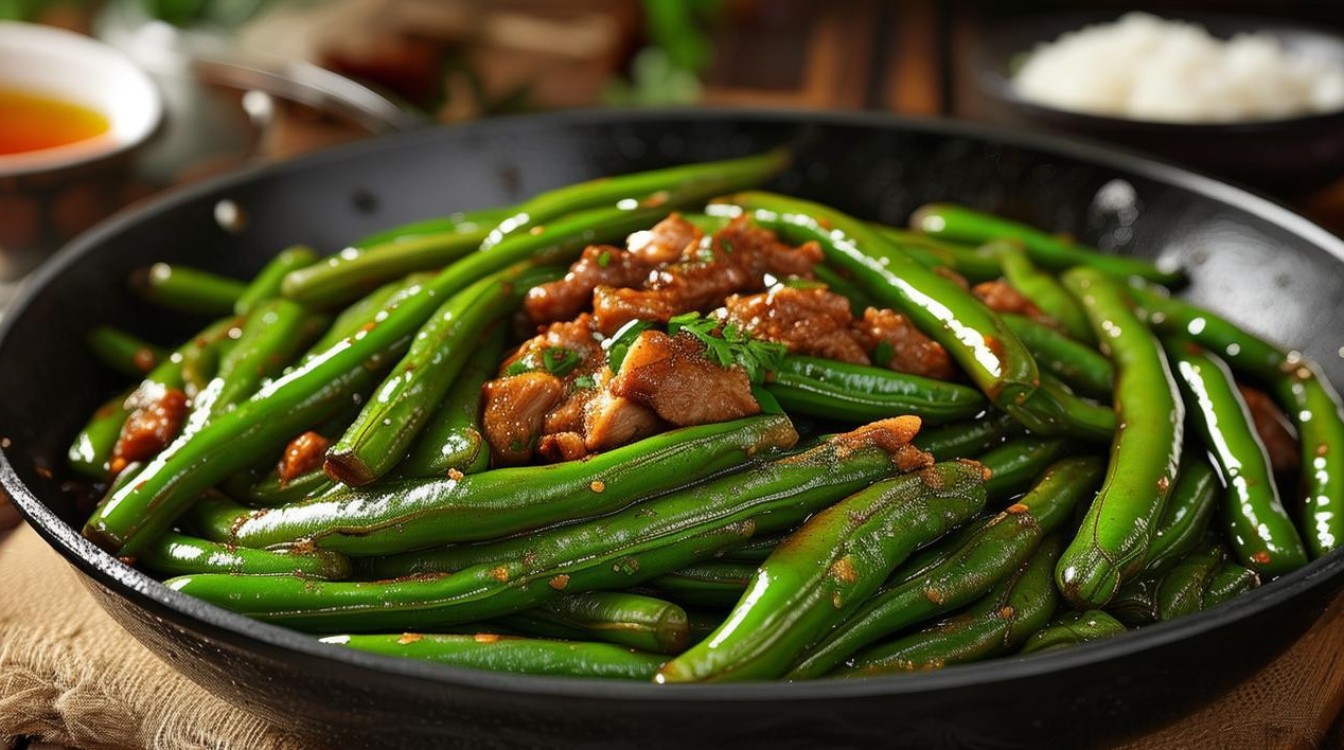 肉炒长豆怎么做好吃？家常做法简单又下饭！-图3