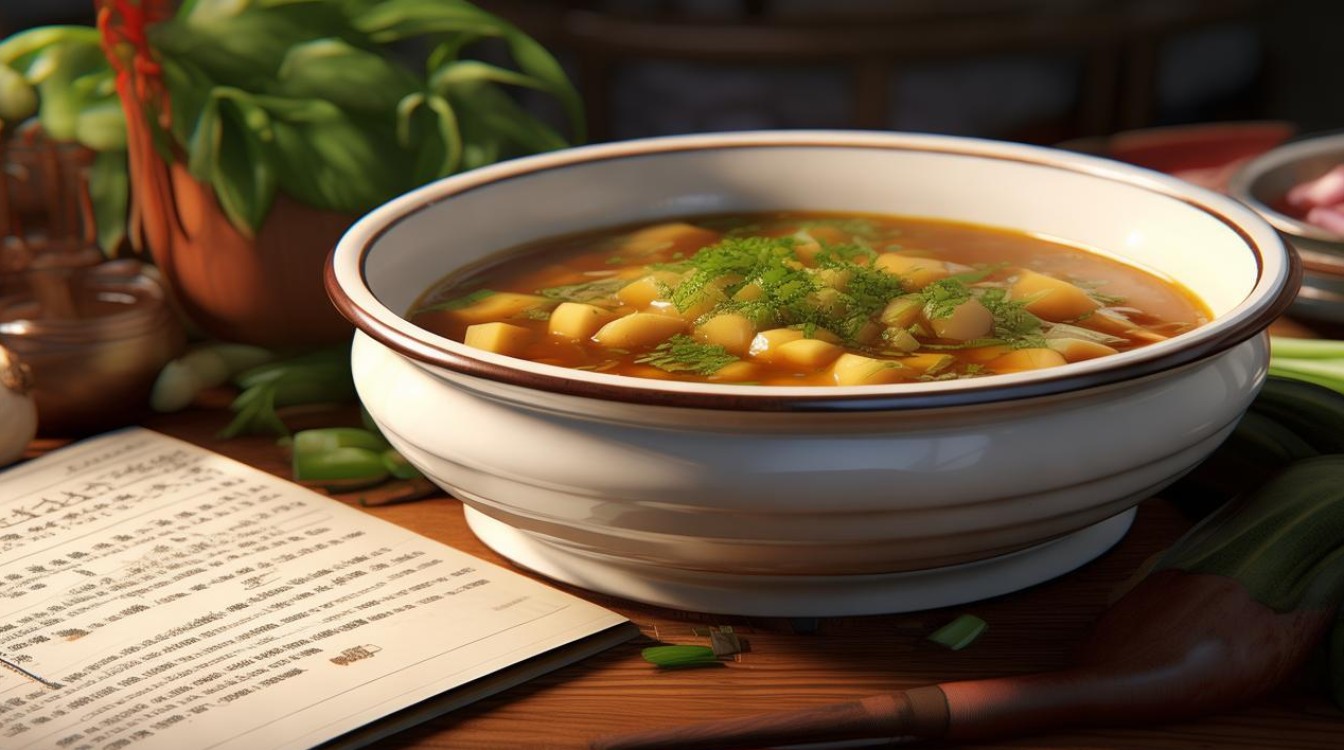 如何制作美味的煎茄子汤？简单步骤分享！-图4
