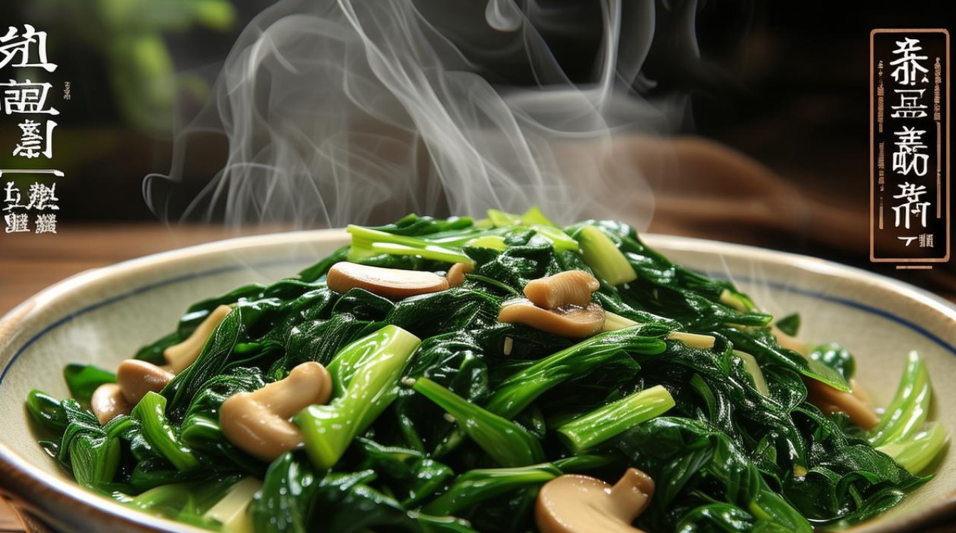 如何制作美味的菠菜蘑菇汤？简单步骤分享！-图1