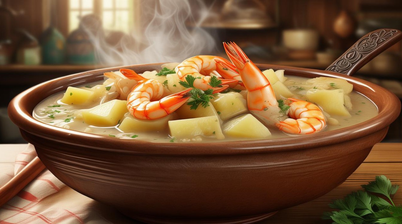 虾米土豆汤怎么做？简单家常做法分享-图1