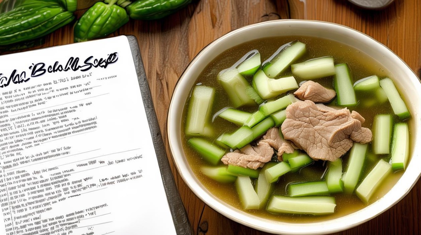 如何制作美味的肉片瓠子汤？简单家常做法分享-图1