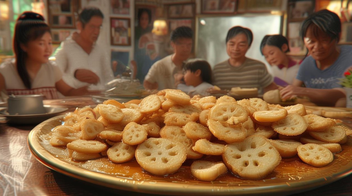 莲藕炸的家常做法大全，怎样炸莲藕更酥脆？-图3