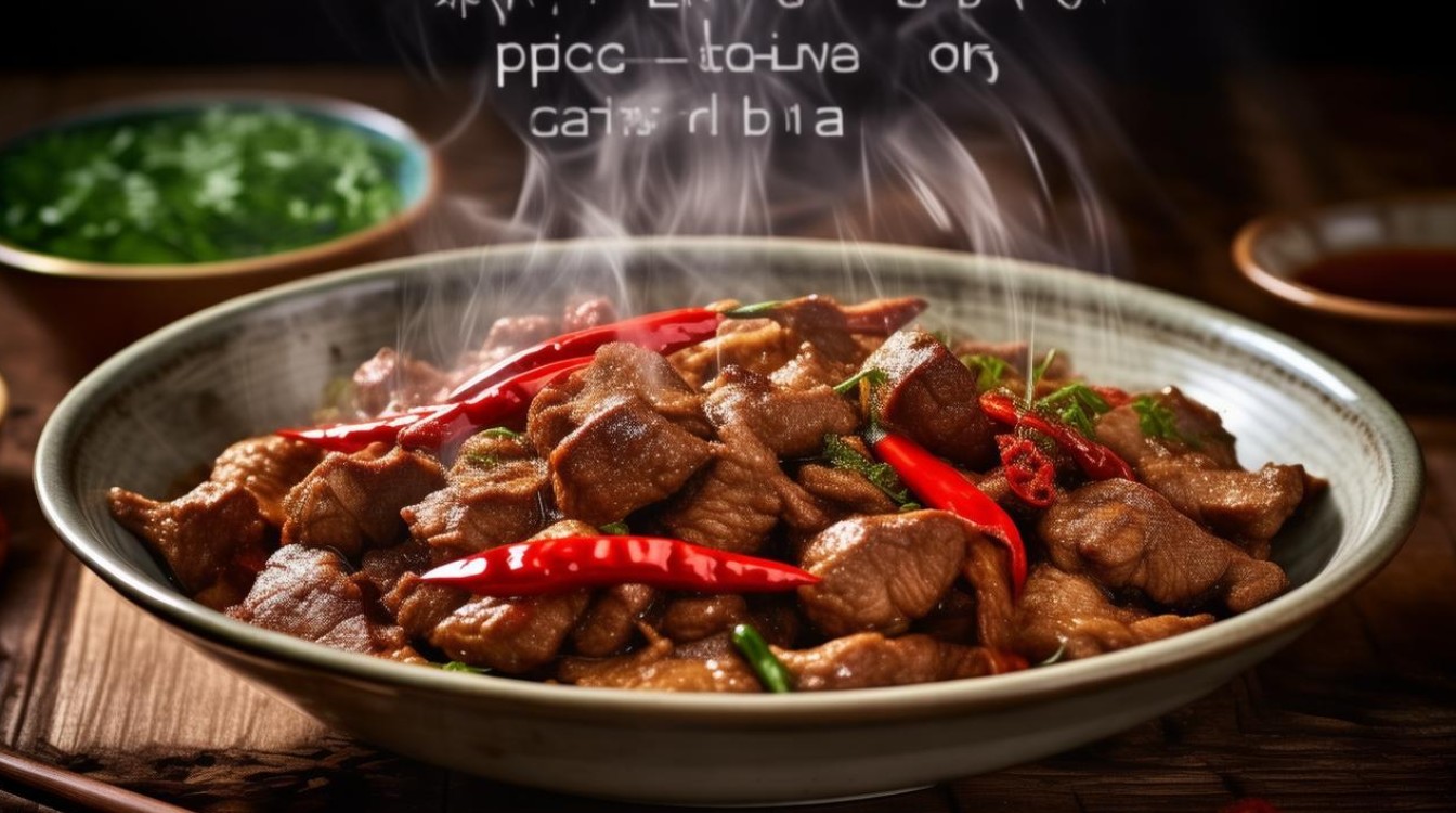 如何在家轻松做出美味的辣椒炒羊肉？-图3