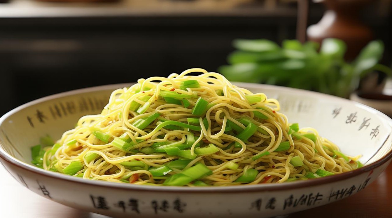 家常芹菜炒面怎么做？清爽营养的快手菜教程-图3