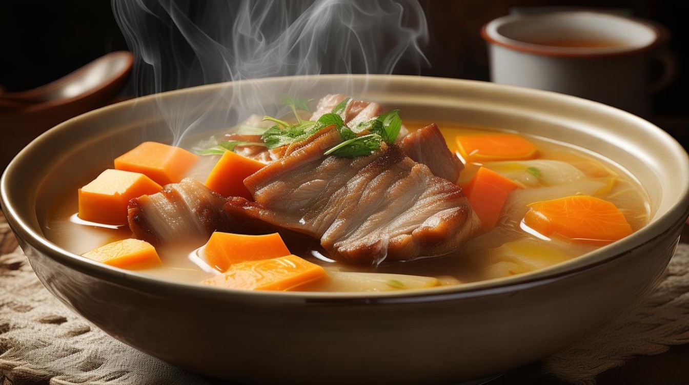 如何制作美味的排骨山药胡萝卜汤？-图3