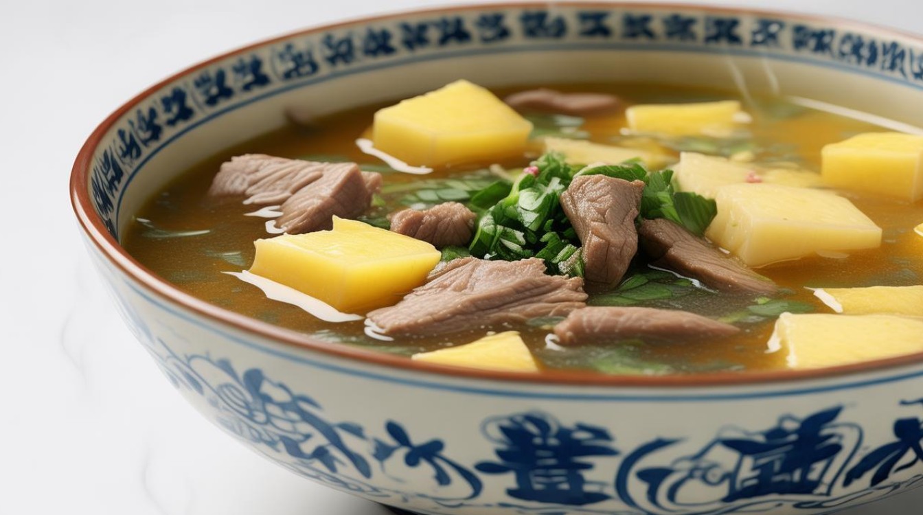 如何制作美味的牛肉豆腐土豆汤？-图2