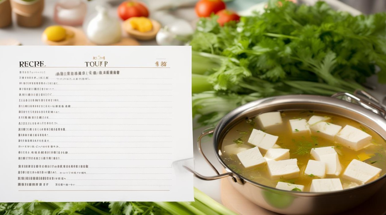 芹菜豆腐汤怎么做？简单美味的家常做法大全-图1