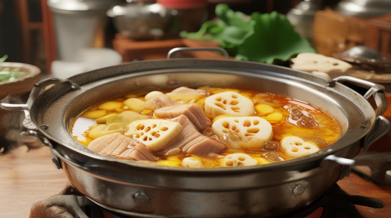 莲藕黄豆排骨汤怎么做？简单步骤分享！-图1