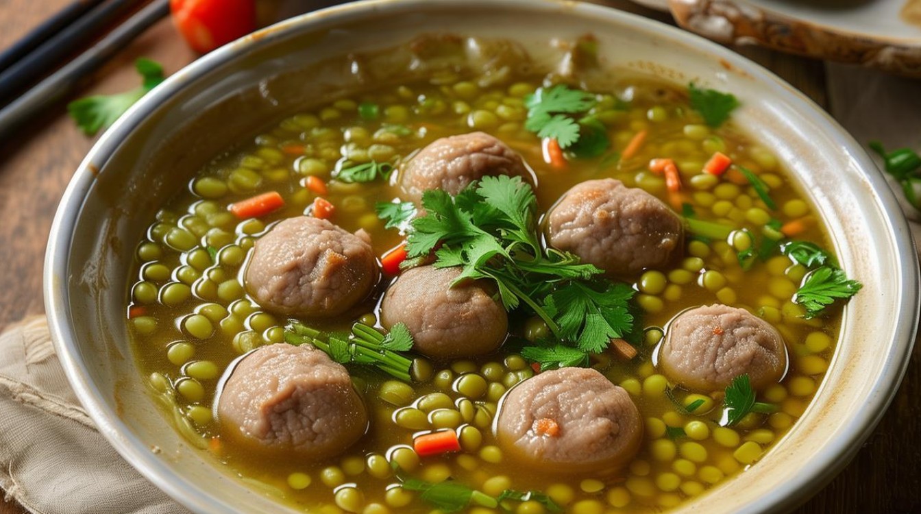 毛豆肉圆汤怎么做？简单家常做法分享！-图4