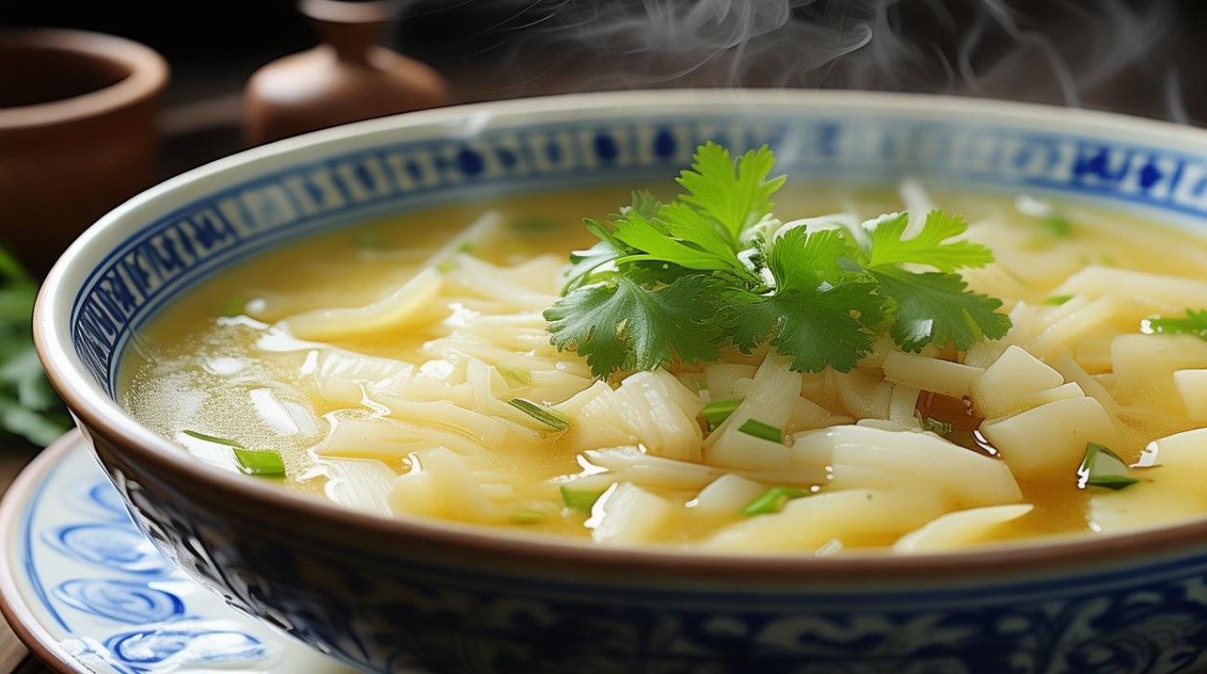 如何制作美味的萝卜土豆丝汤？-图2