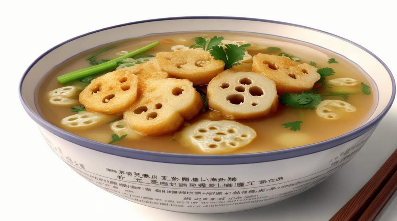 如何制作香脆可口的油炸藕汤？-图1