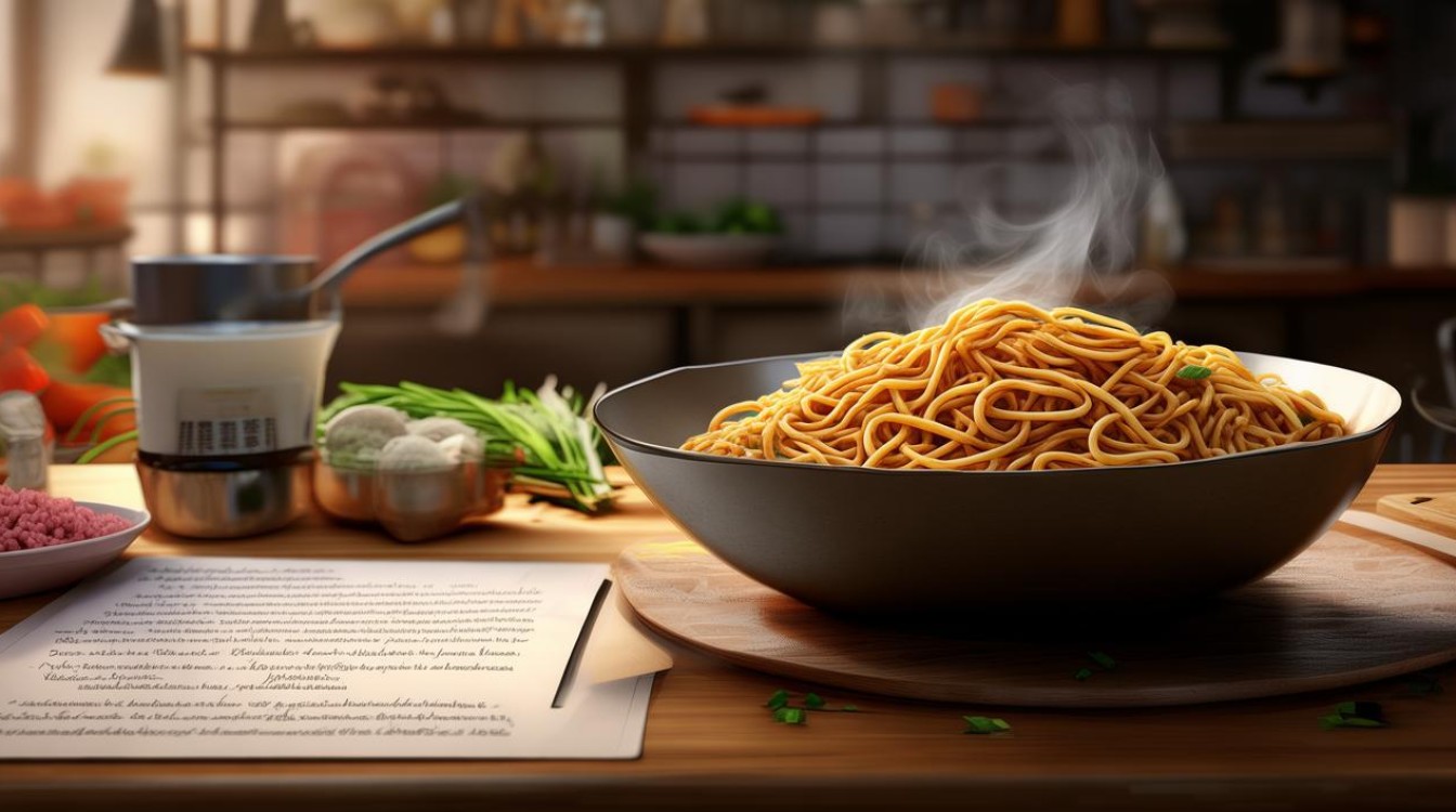 如何在家轻松做出美味的炸酱面？-图3