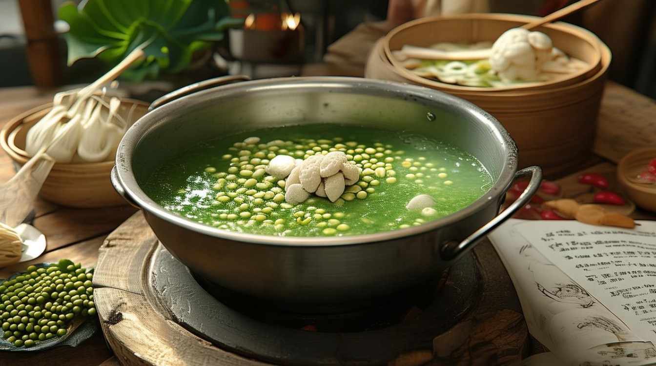 莲藕排骨绿豆汤怎么做？简单步骤教你煲出美味汤品-图1
