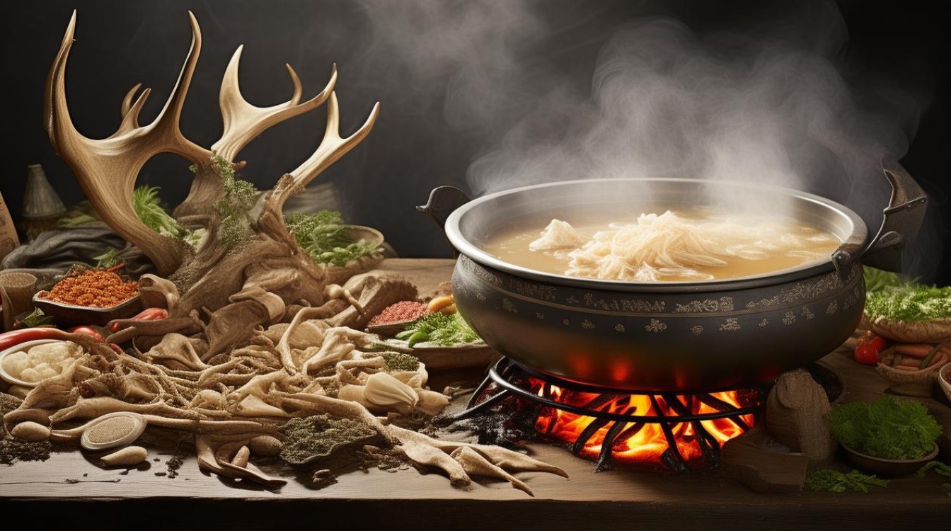 鹿角煲汤的做法，鹿角煲汤的做法大全-图1