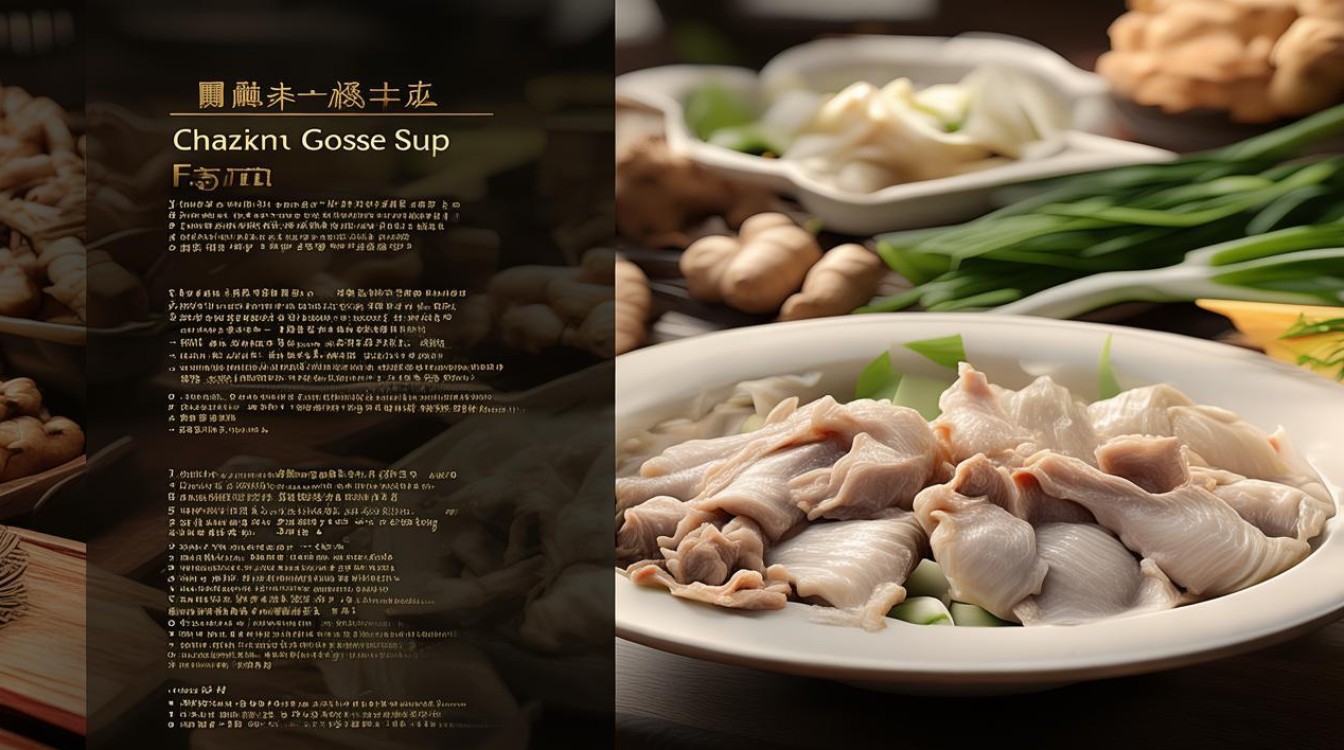 潮汕鹅掌汤的做法，潮汕鹅掌汤的做法大全-图1