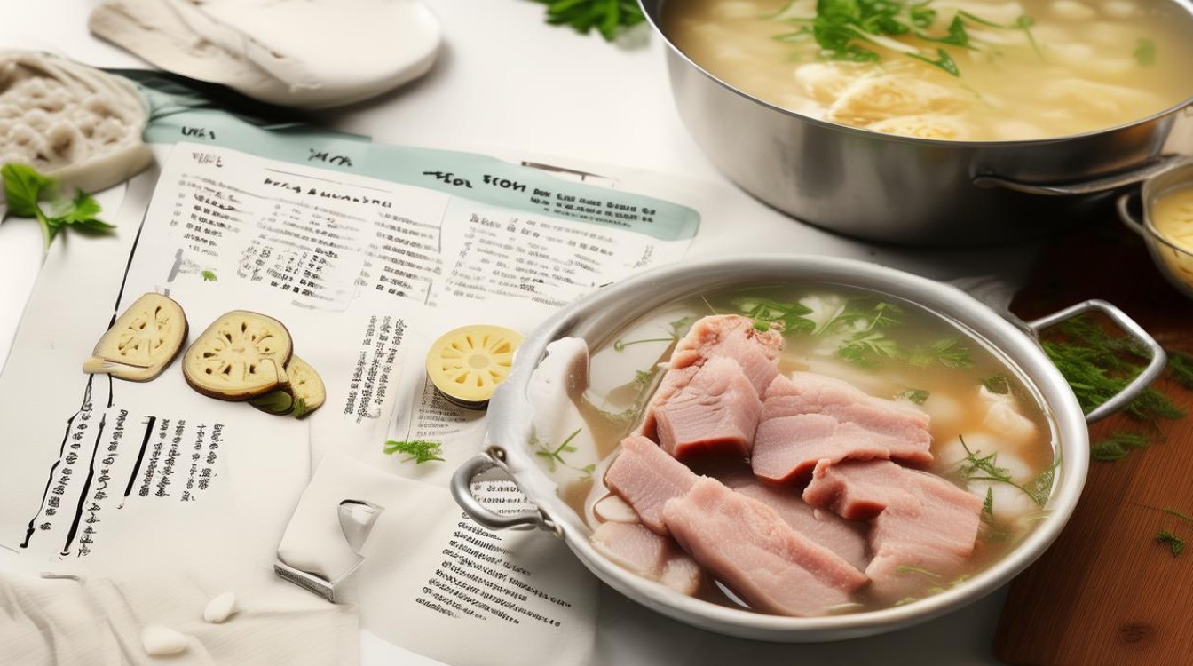 清淡莲藕排骨汤的做法，清淡莲藕排骨汤的做法窍门-图1