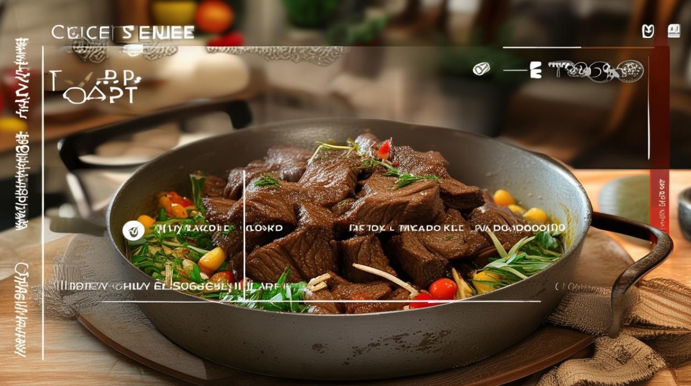 家常炖牛肉做法，家常炖牛肉做法视频全部过程-图1