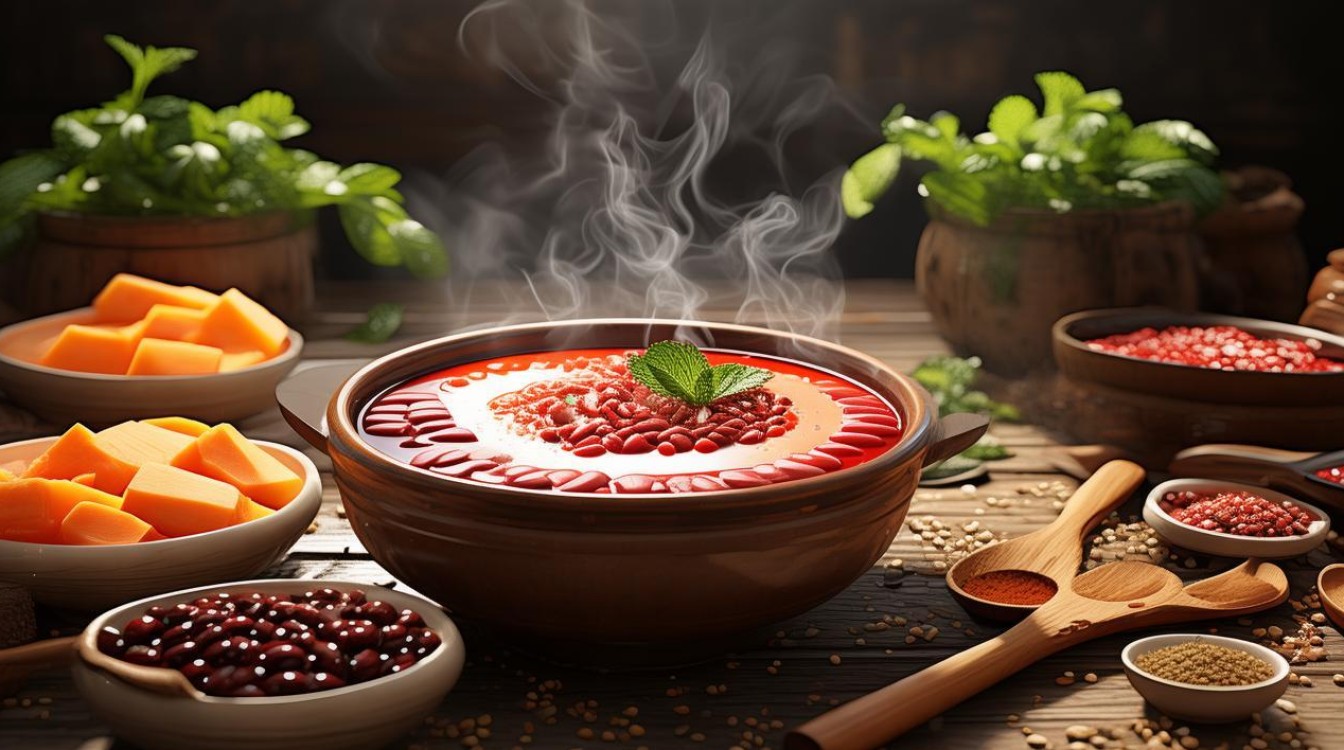 红豆红薯汤的做法，红豆红薯汤的做法大全-图1
