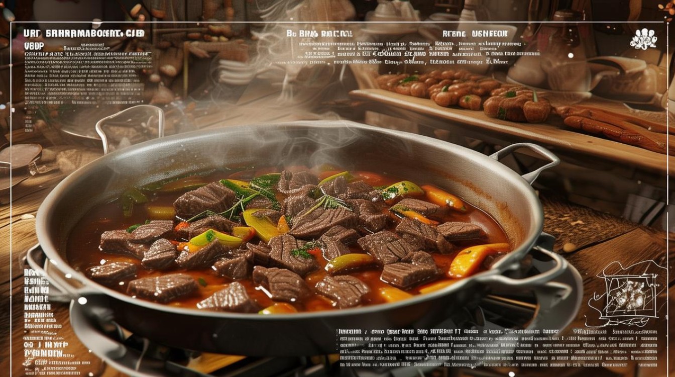 牛肉炖牛腩全家常做法，牛肉炖牛腩全家常做法大全-图1